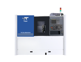 CNC Lathe-TCS-2500II-front-blue